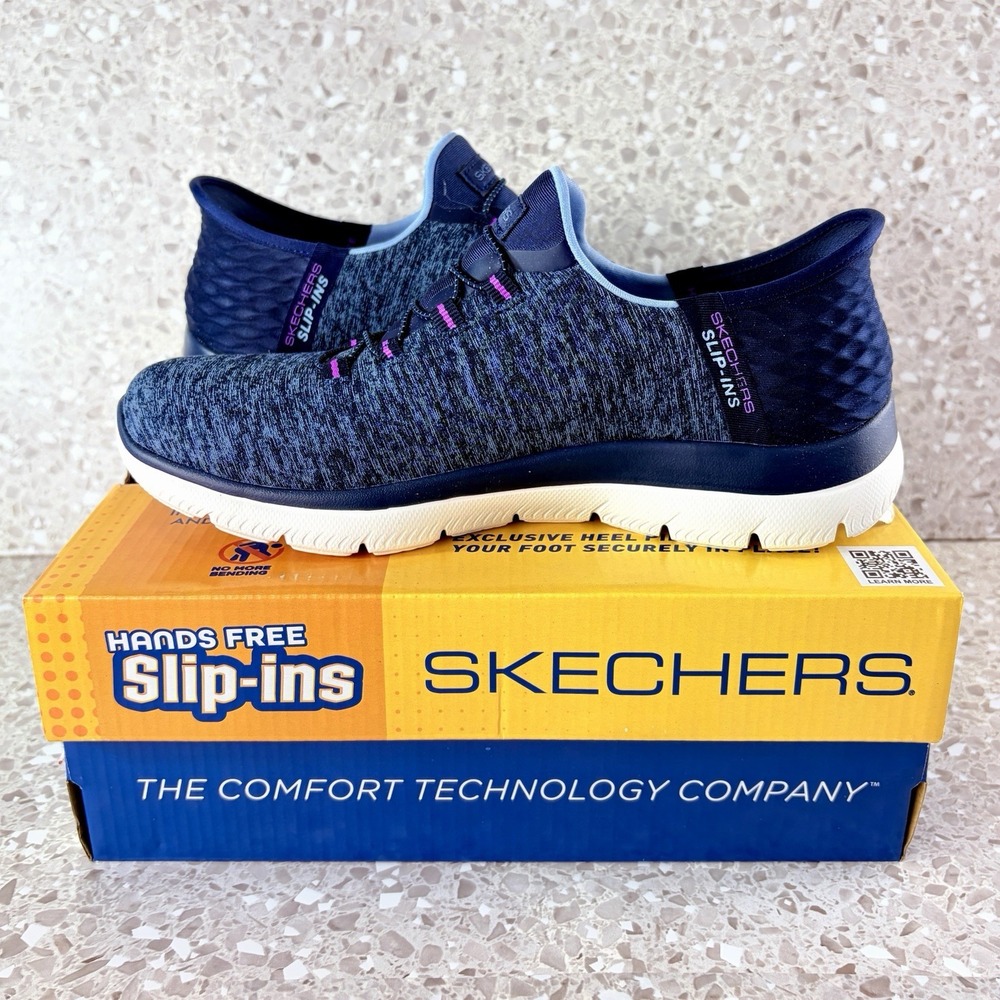 Sketchers Slip-ins Summits Shoes Sneakers Dazzling Haze 149937 Womens Size 6.5